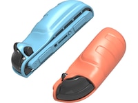Gaminja Nintendo Switch 2 Joy-Con 2 silikongrep (blå/oransje) Tilbehør til spillkonsoller