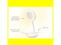WiZ Portrait Smart skrivebordslampe Bordlampe