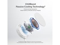 Belkin UltraCharge magnetisk ladeplate 25W Qi2 med stativ Trådløs lader