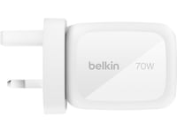 Belkin BoostCharge Pro GaN 70W vegglader + reiseadapter Mobilladere