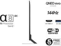 LG 65'' QNED85 evo AI MiniLED 4k Smart TV (2025) 60 - 69 tommer TV