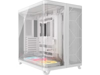 Corsair AIR 5400 LX-R RGB iCUE LINK Triple Chamber Mid Tower (hvit) Midi tower