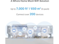Mercusys Halo H37BE BE6500 Mesh 3-pack Routere