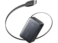Anker Nano Power Bank 10K 45W (sort) Powerbank
