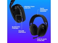 Logitech G321 Lightspeed Trådløst Gamingheadsett (sort) Gamingheadset