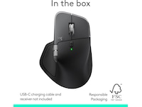 Logitech MX Master 4 for Mac Trådløs Mus (space black) Mus