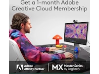 Logitech MX Master 4 for Mac Trådløs Mus (hvit sølv) Mus