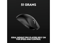 Logitech Pro X Superlight 2c trådløs gamingmus (sort) Gamingmus