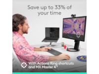 Logitech MX Master 4 Trådløs Ergonomisk Mus (grafittgrå) Mus