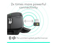 Logitech MX Master 4 Trådløs Ergonomisk Mus (grafittgrå) Mus