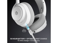 SteelSeries Arctis Nova 7X Gen 2 Trådløst Gamingheadset (hvit) Gamingheadset