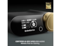 SteelSeries Arctis Nova Elite Trådløst Gamingheadset (salvie og gull) Gamingheadset