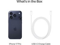 iPhone 17 Pro 512GB Dypblå Mobiltelefoner