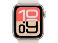 Apple Watch SE 3 GPS 40 mm Starlight aluminiumkasse med Starlight Sport Band - S/M Smartklokker