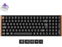 Keychron K4 HE Trådløst Gamingtastatur (sort) Gamingtastatur
