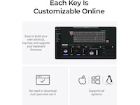 Keychron K4 HE Trådløst Gamingtastatur (sort) Gamingtastatur