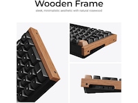 Keychron K4 HE Trådløst Gamingtastatur (sort) Gamingtastatur