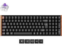 Keychron K4 HE Trådløst Gamingtastatur (sort) Gamingtastatur