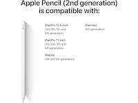 Apple Pencil (2. gen) (hvit) -B-Grade Demo annet i PC & nettbrett