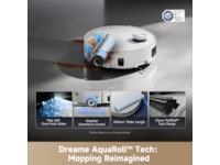 Dreame Aqua10 Ultra Roller Robotstøvsuger (hvit) Robotstøvsugere