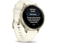 Garmin Venu 4 41mm GPS (lunar gold/bone) Smartklokker
