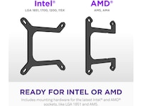 NZXT Kraken Core RGB 360mm AIO Kjøler (svart) CPU - Vannkjøling