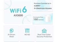 TP-Link Deco X50 Mesh system (2-pack) Routere