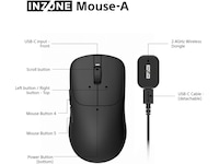 Sony INZONE Mouse-A Trådløs Gamingmus Gamingmus
