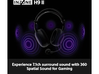 Sony INZONE H9 II Trådløst Støydempende Headset (sort) Gamingheadset