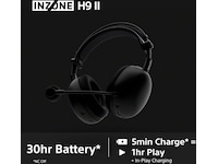 Sony INZONE H9 II Trådløst Støydempende Headset (sort) Gamingheadset