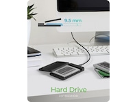 Icy Box 2.5" SATA HDD/SSD kabinett Eksterne kabinetter
