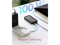 Icy Box 10 i 1 DockingStation Dockingstasjon & USB-HUB
