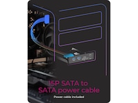 ICY BOX IB-HUB1419-i3 Front panel 3.5" USB/FireWire