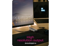 ICY BOX 6-i-1 Travel Docking Dockingstasjon & USB-HUB