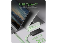 Icy Box M.2 NVMe SSD Kabinett Eksterne kabinetter