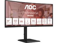 AOC 34" curved skjerm CU34E4CV Skjermer