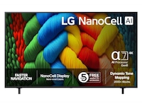 LG 75" NANO80 AI 4K NanoCell Smart-TV (2025) + Soundbar 70 - 79 tommer TV