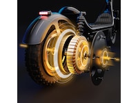 Pure Air6 Pro+ Suspension elektrisk sparkesykkel El-sparkesykler