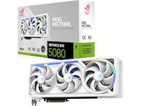 Asus ROG Astral GeForce RTX 5080 OC (hvit) Skjermkort