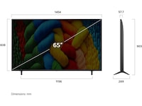LG 65" NANO80 AI 4K NanoCell Smart TV (2025) 60 - 69 tommer TV