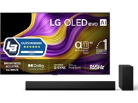 LG 83" G5 AI 4K OLED Smart-TV (2025) + Soundbar Over 80 tommer TV