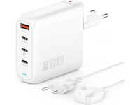 4smarts 100W GaN Flex Pro Travel Edition-lader (hvit) Batteri og lader