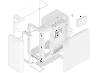 HYTE X50 Mid Tower (hvit) Midi tower