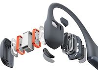 SHOKZ OpenRun Pro2 trådløse hodetelefoner, open-ear (sort) Hodetelefoner