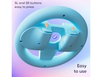 Oniverse 4-pakning racingshjul for Switch 2 Tilbehør til spillkonsoller