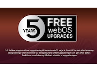 LG 86'' UA75 AI 4k Smart TV (2025) + NS60 lydplanke Over 80 tommer TV