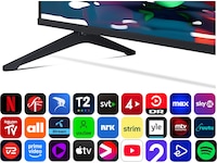 LG 86'' UA75 AI 4k Smart TV (2025) + NS60 lydplanke Over 80 tommer TV