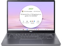 Acer Chromebook Plus 514 14" WUXGA PC - Bærbar / laptop