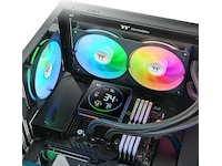 Thermaltake TH240-S V3 ARGB sync alt-i-ett-kjøler (sort) CPU - Vannkjøling