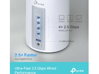 TP-Link Deco BE65 Wi-Fi 7 Mesh 2-pack Routere